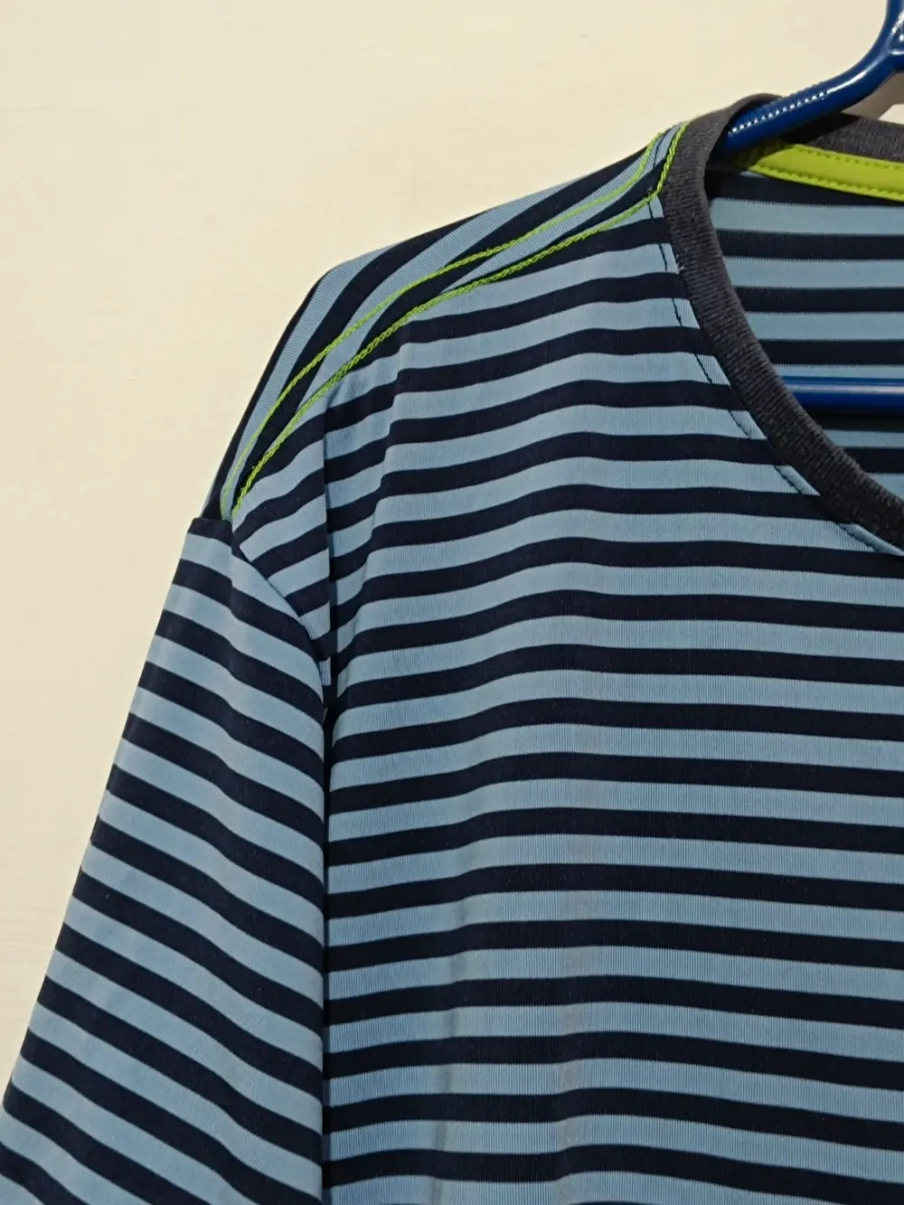 Camiseta a rayas Hugo Boss talla L ver medidas, foto 5