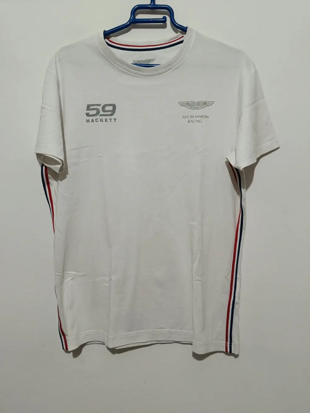 Camiseta manga corta Hackett Aston Martín Racing talla M ver medidas