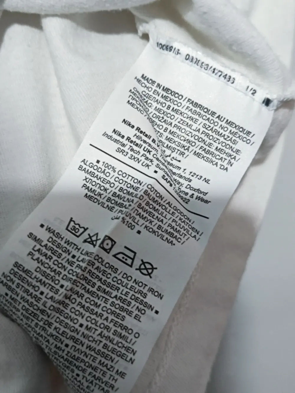 Camiseta manga corta Nike Jordan talla M, foto 5