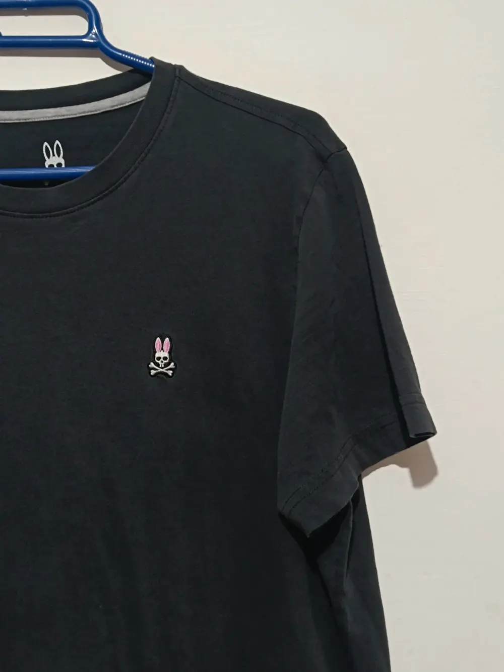 Camiseta manga corta Psycho Bunny logo talla 4 sirve para M/L ver medidas, foto 2