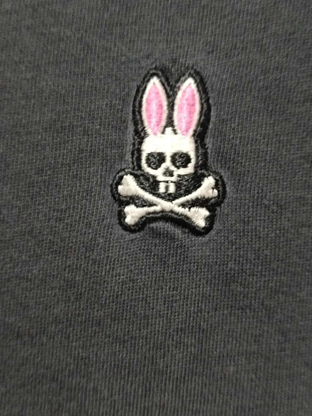 Camiseta manga corta Psycho Bunny logo talla 4 sirve para M/L ver medidas, foto 3
