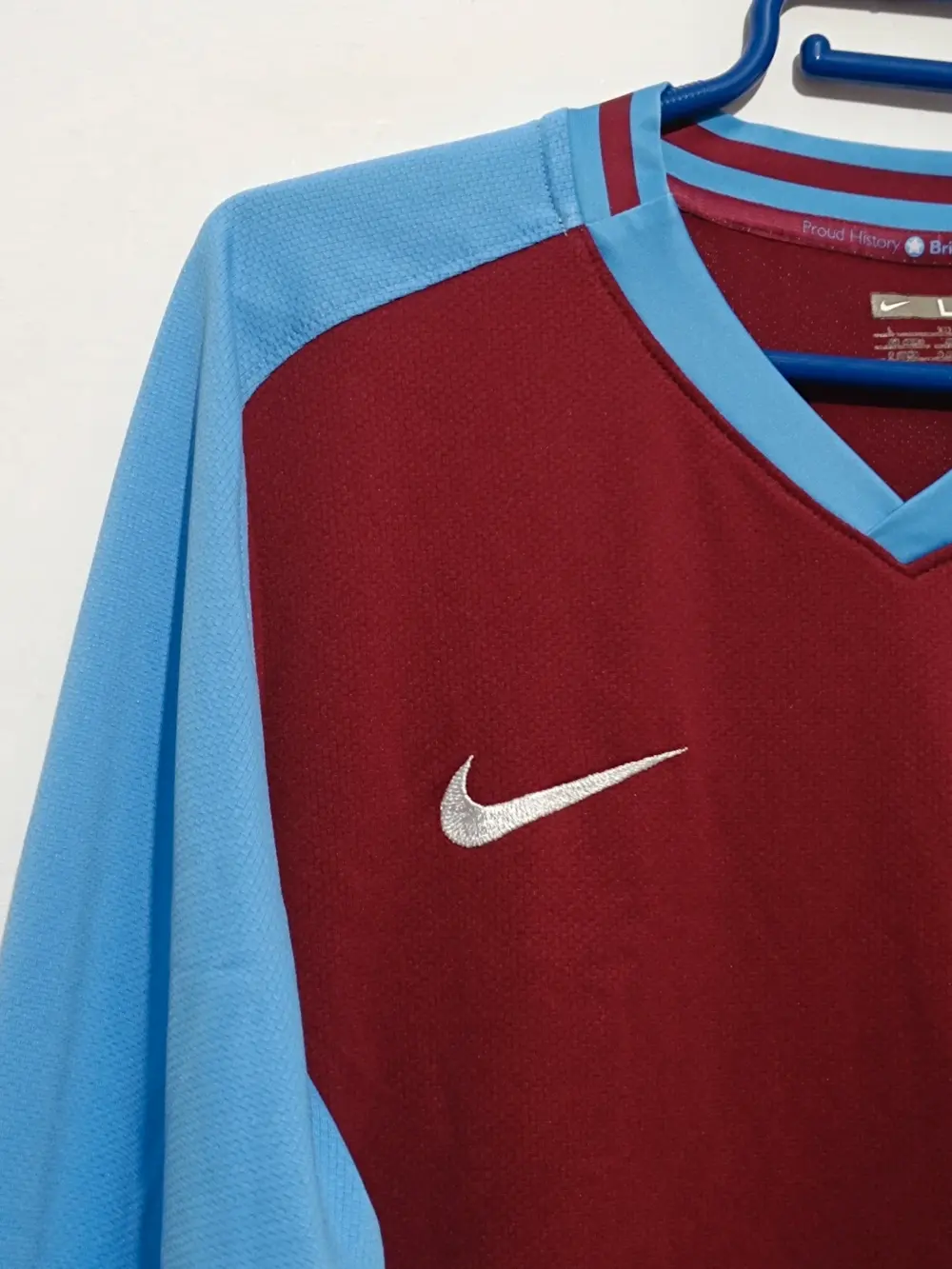 Camiseta manga larga Aston Villa FC Nike talla L ver medidas, foto 5
