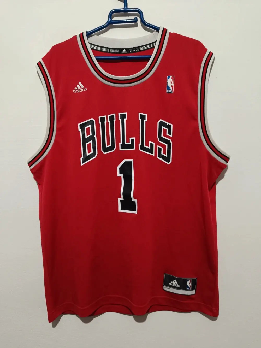 Camiseta NBA Chicago Bulls Rose 1 Adidas talla M