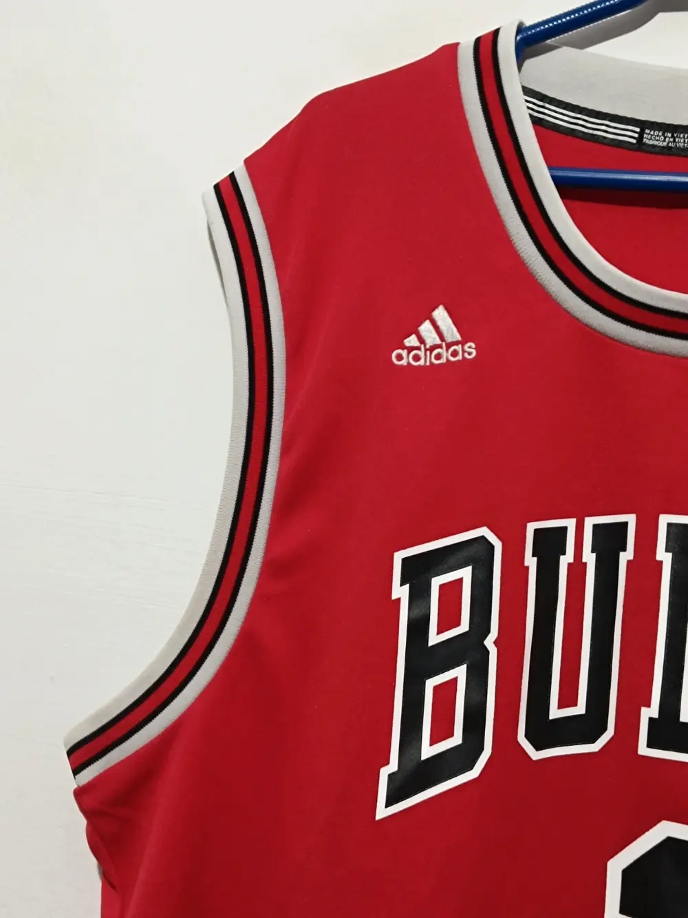 Camiseta NBA Chicago Bulls Rose 1 Adidas talla M, foto 4