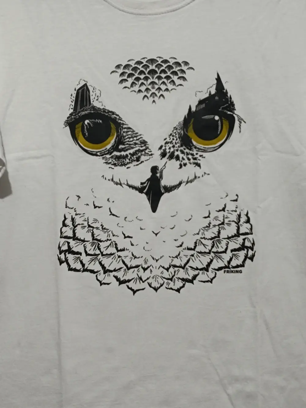 Camiseta manga corta Magic Owl friking talla M, foto 2