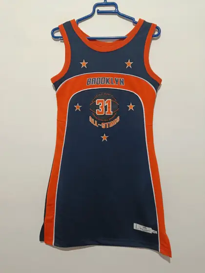 Vestido oficial Street ball Apparel Brooklyn New Jersey All stars talla L