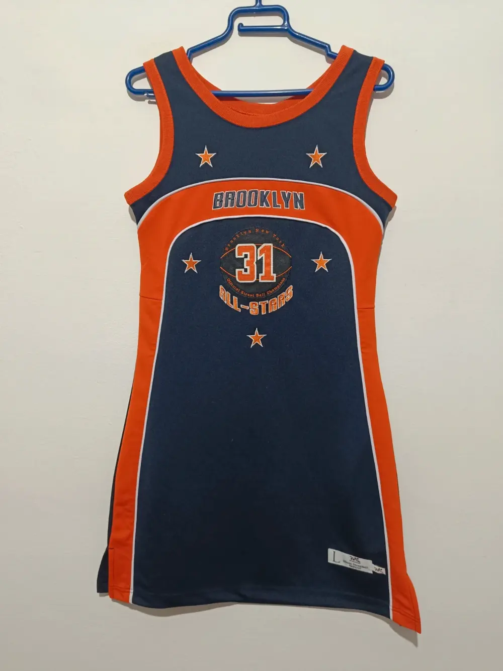 Vestido oficial Street ball Apparel Brooklyn New Jersey All stars talla L