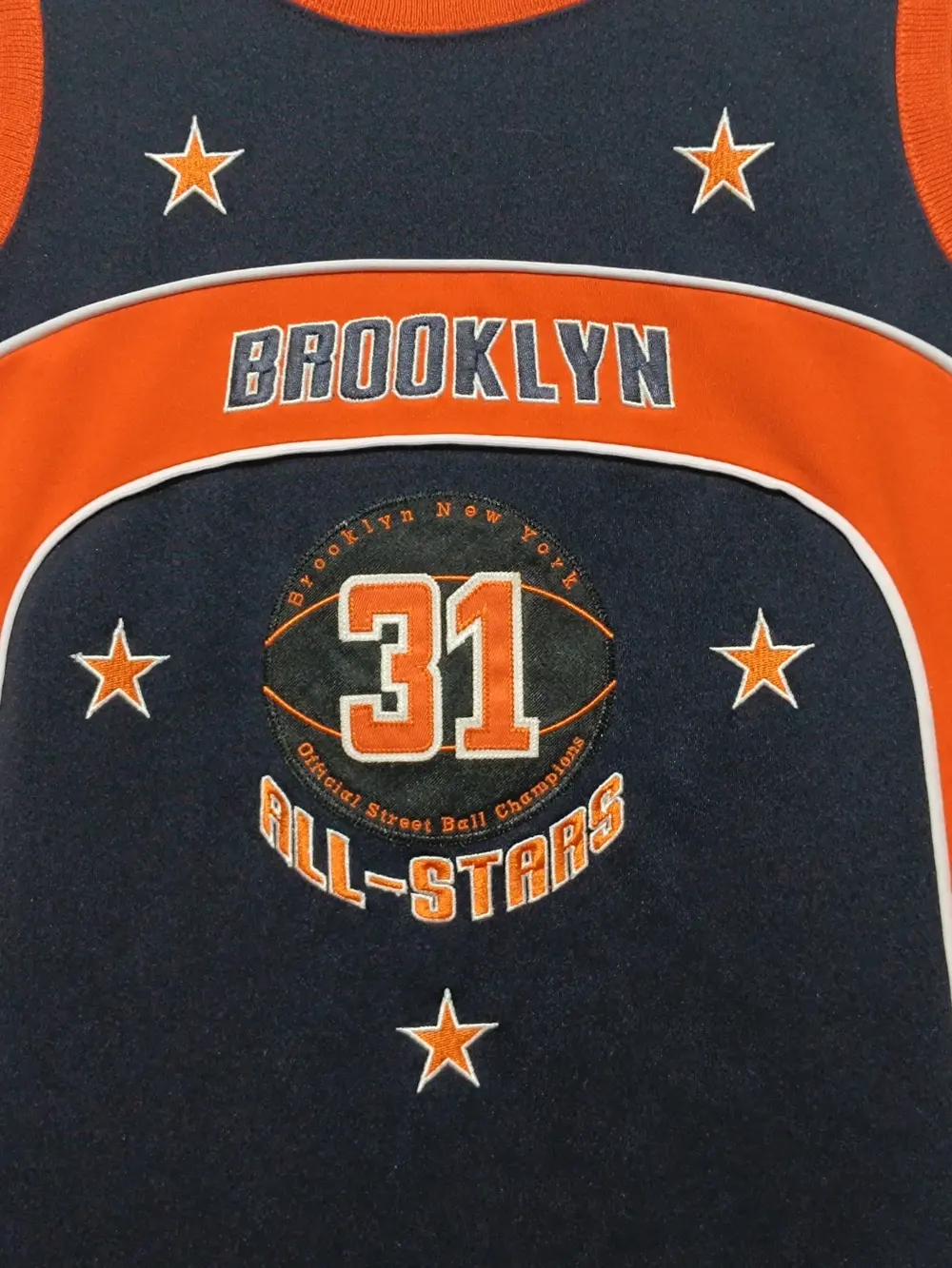 Vestido oficial Street ball Apparel Brooklyn New Jersey All stars talla L, foto 3