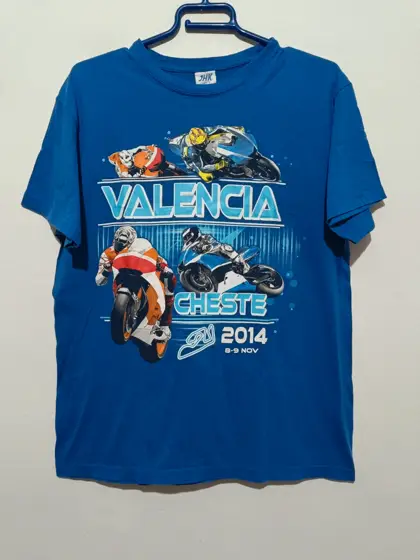 Camiseta Gran premio Motociclismo Comunidad Valenciana Cheste 2014 talla S
