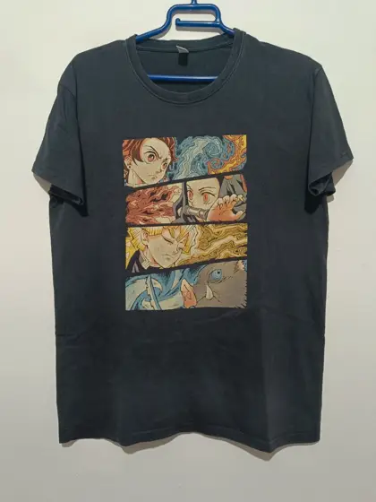 Camiseta manga corta Demon Slayer talla M Pampling