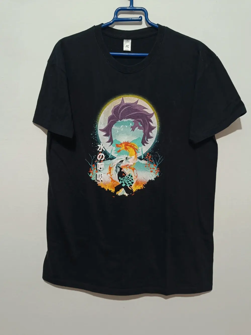 Camiseta manga corta Paisaje tanjiro talla M Pampling unisex