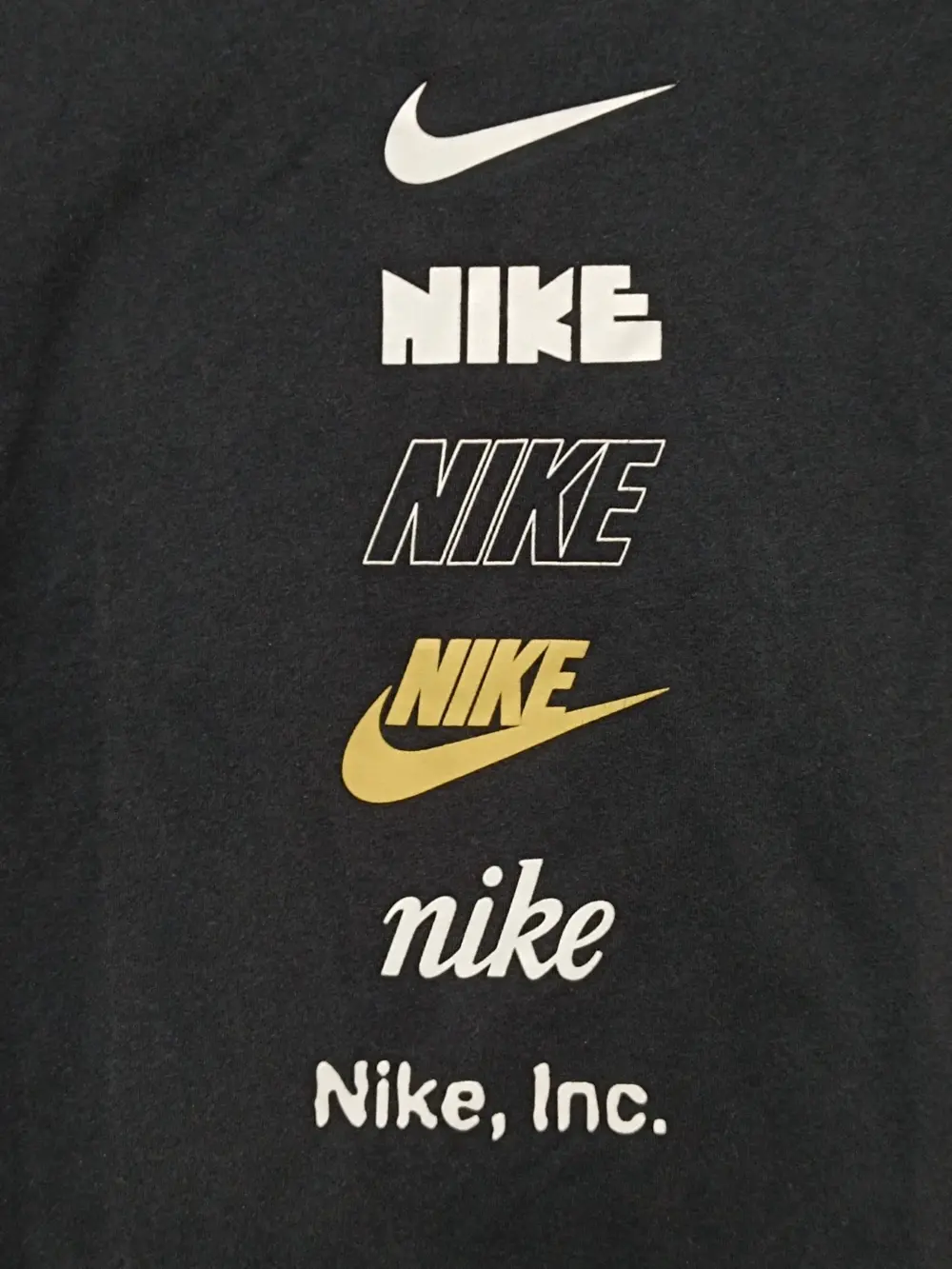 Camiseta Nike logos talla S, foto 2