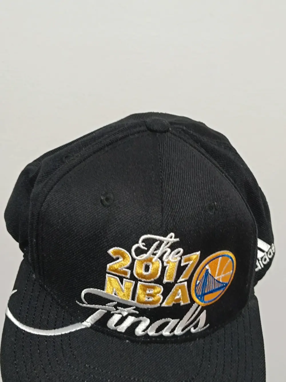 Gorra Adidas Golden State Warriors NBA finales 2017 talla única ajustable adulto unisex, foto 3