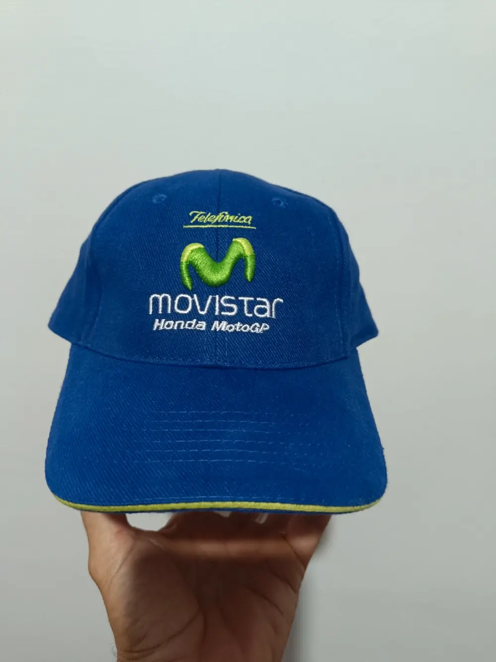 Gorra vintage Honda MotoGP Movistar talla única ajustable adulto unisex