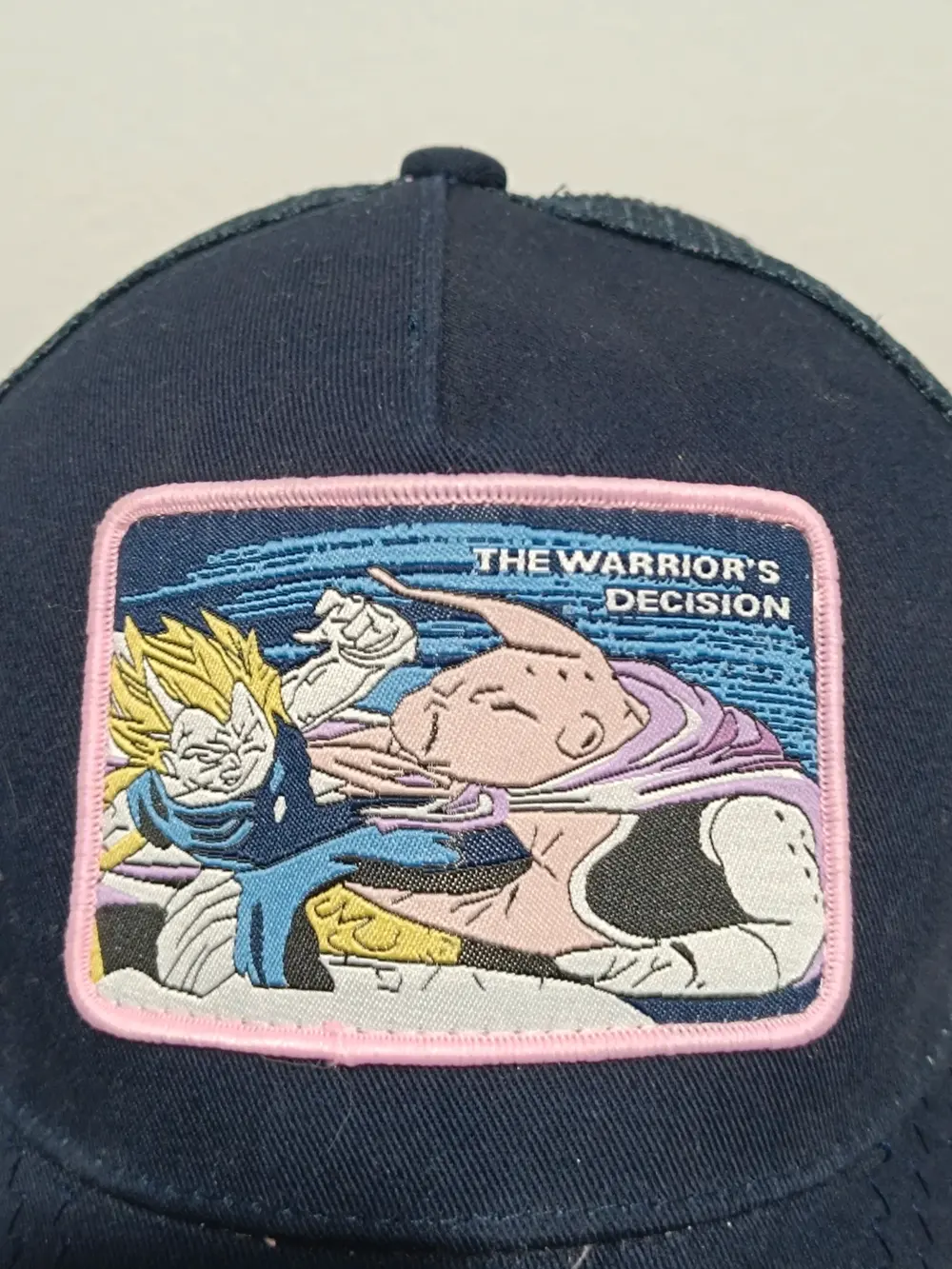 Gorra trucker Vegeta VS Buu the warrior's decision talla única ajustable adulto unisex, foto 3