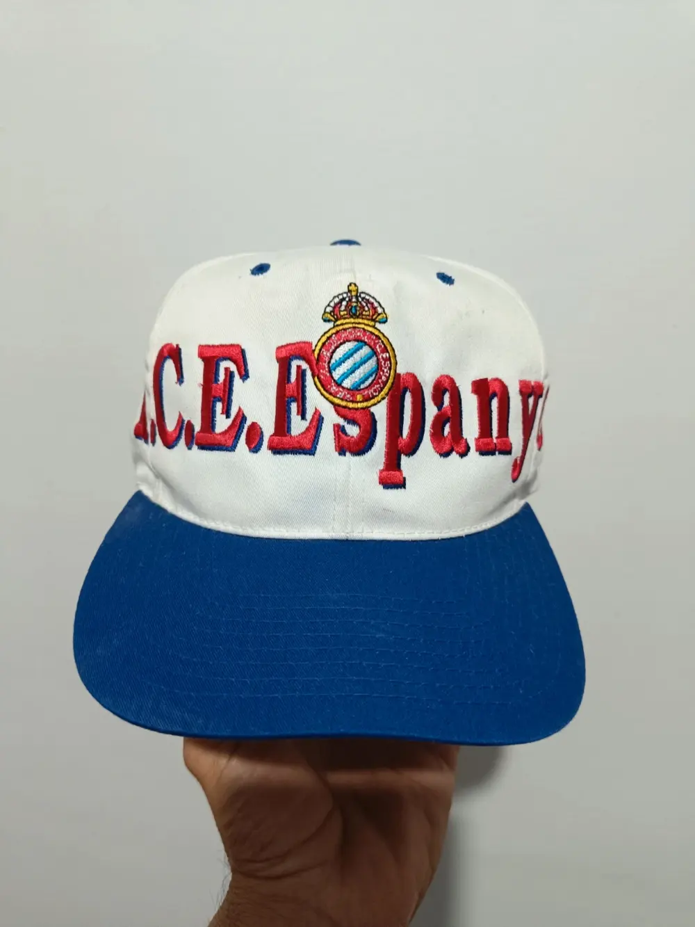 Gorra vintage RCD Espanyol Win by Bideko talla única ajustable adulto unisex