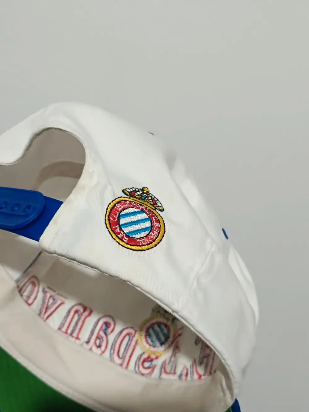 Gorra vintage RCD Espanyol Win by Bideko talla única ajustable adulto unisex, foto 5