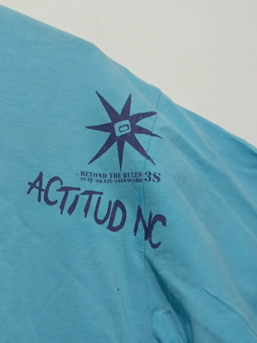 Camiseta gráfica Hip Hop NC talla L ver medidas, foto 4