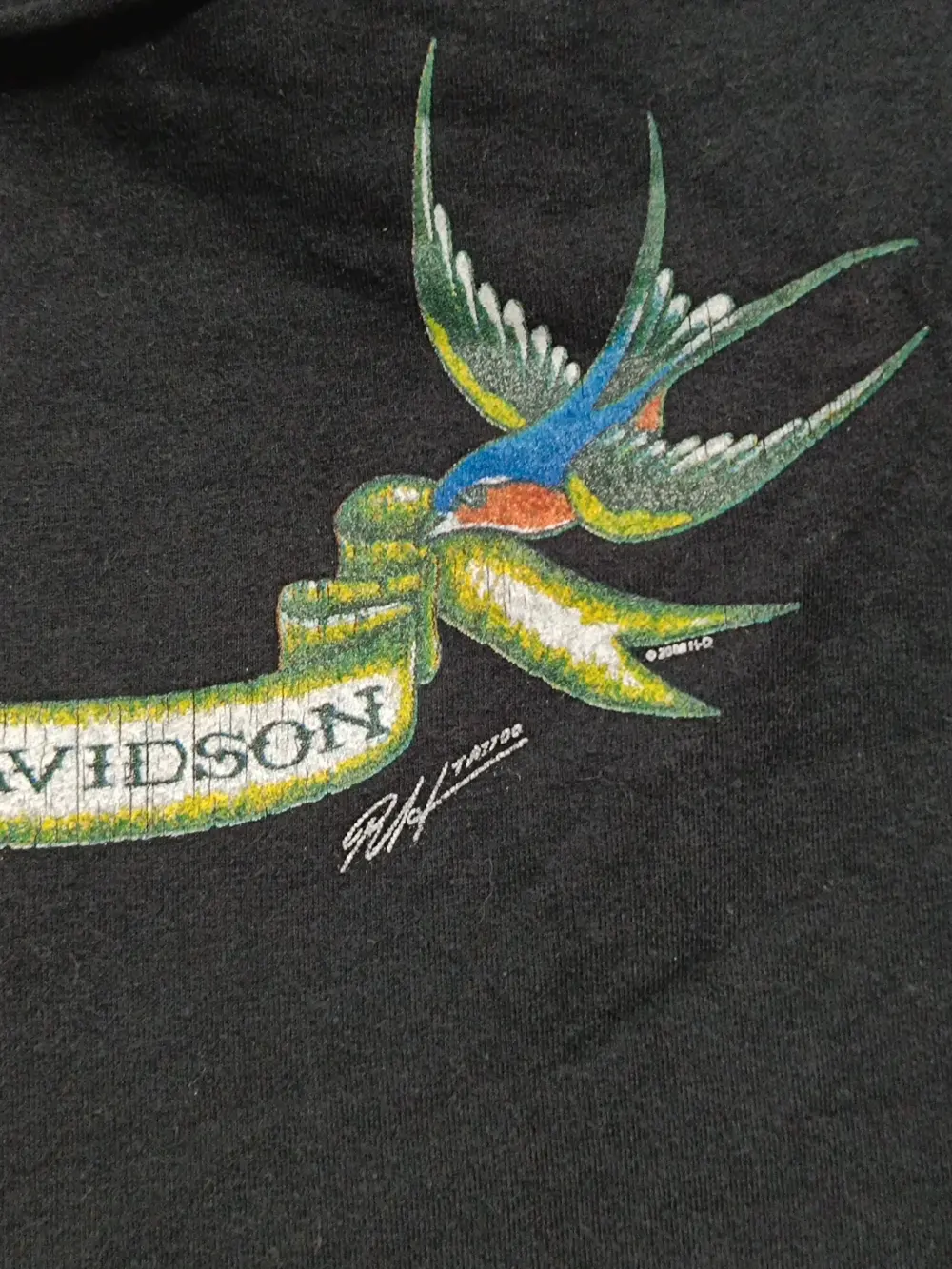 Camiseta Harley Davidson talla L ver medidas, foto 3