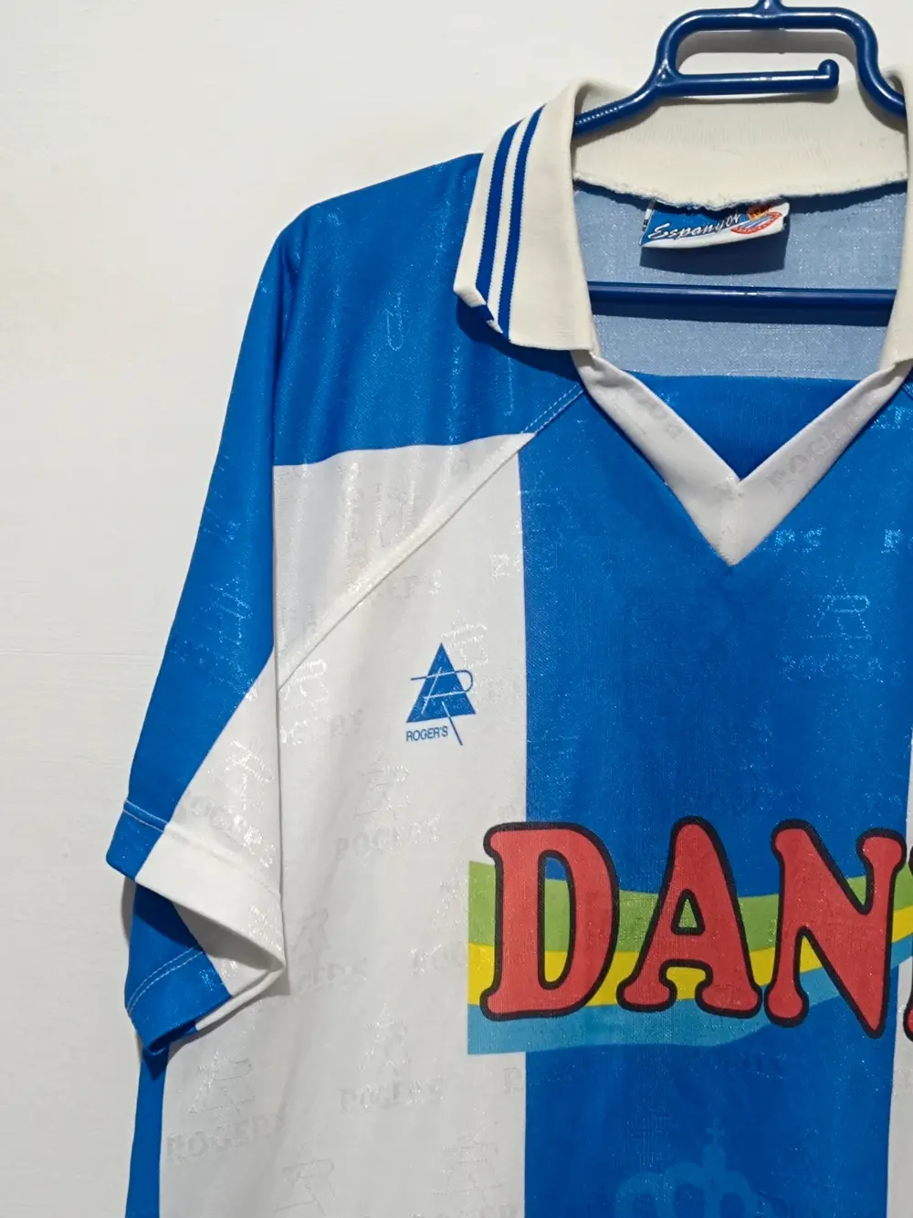 Camiseta vintage RCD Espanyol Herrera 4 años 90 talla L Roger's, foto 4