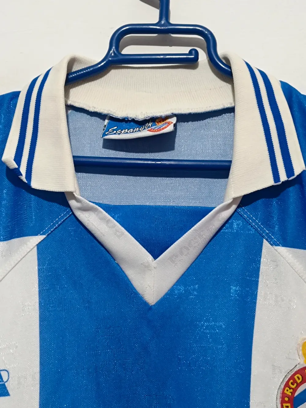 Camiseta vintage RCD Espanyol Herrera 4 años 90 talla L Roger's, foto 5