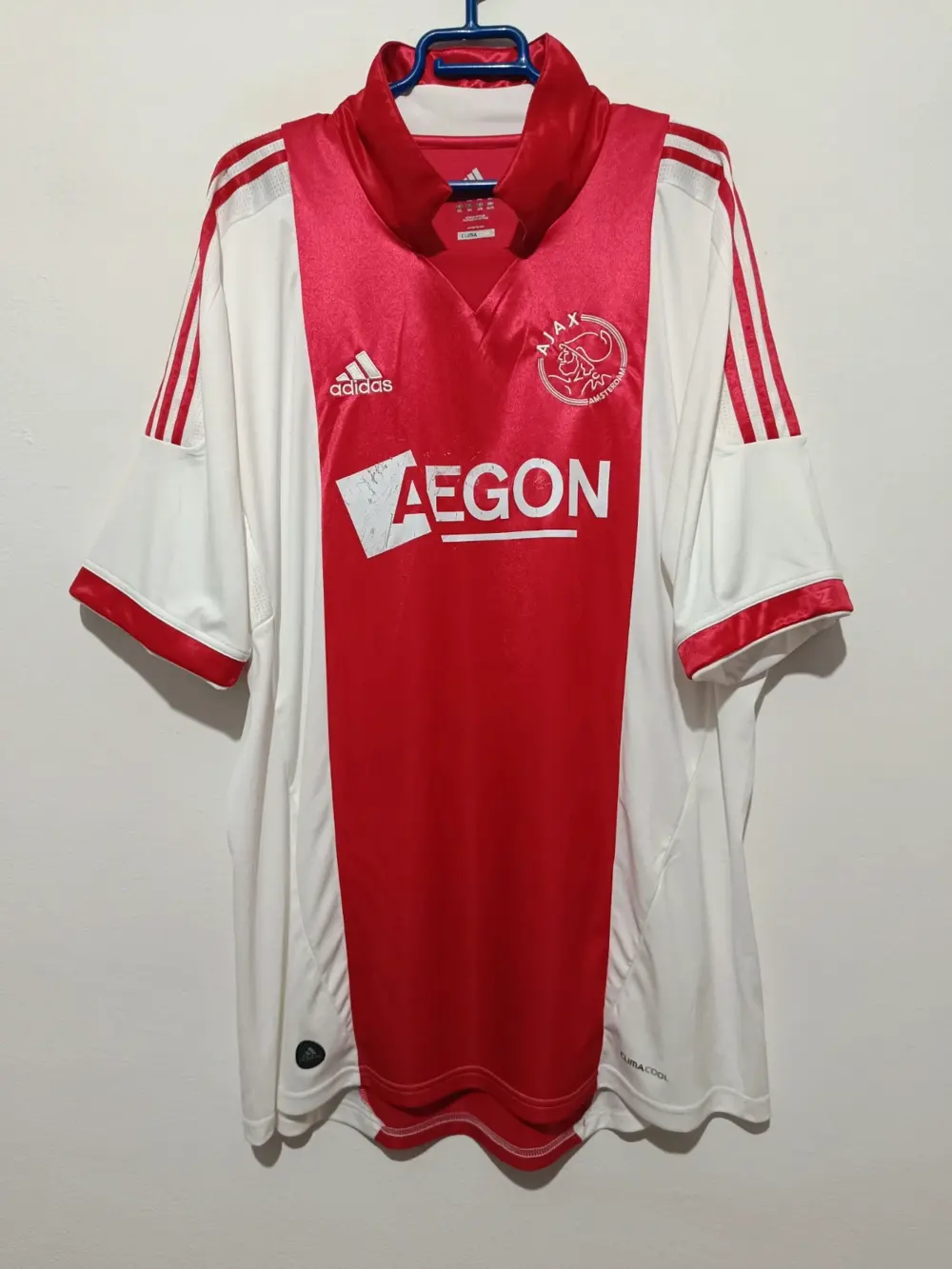 Camiseta vintage Ajax Amsterdam Adidas talla XXL ver medidas original!!