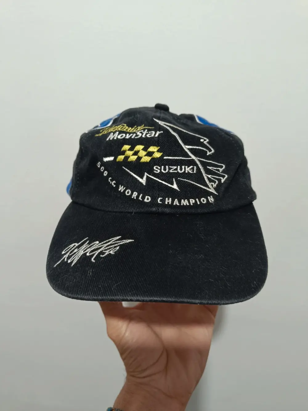 Gorra vintage Suzuki 500cc world champion talla única ajustable adulto unisex