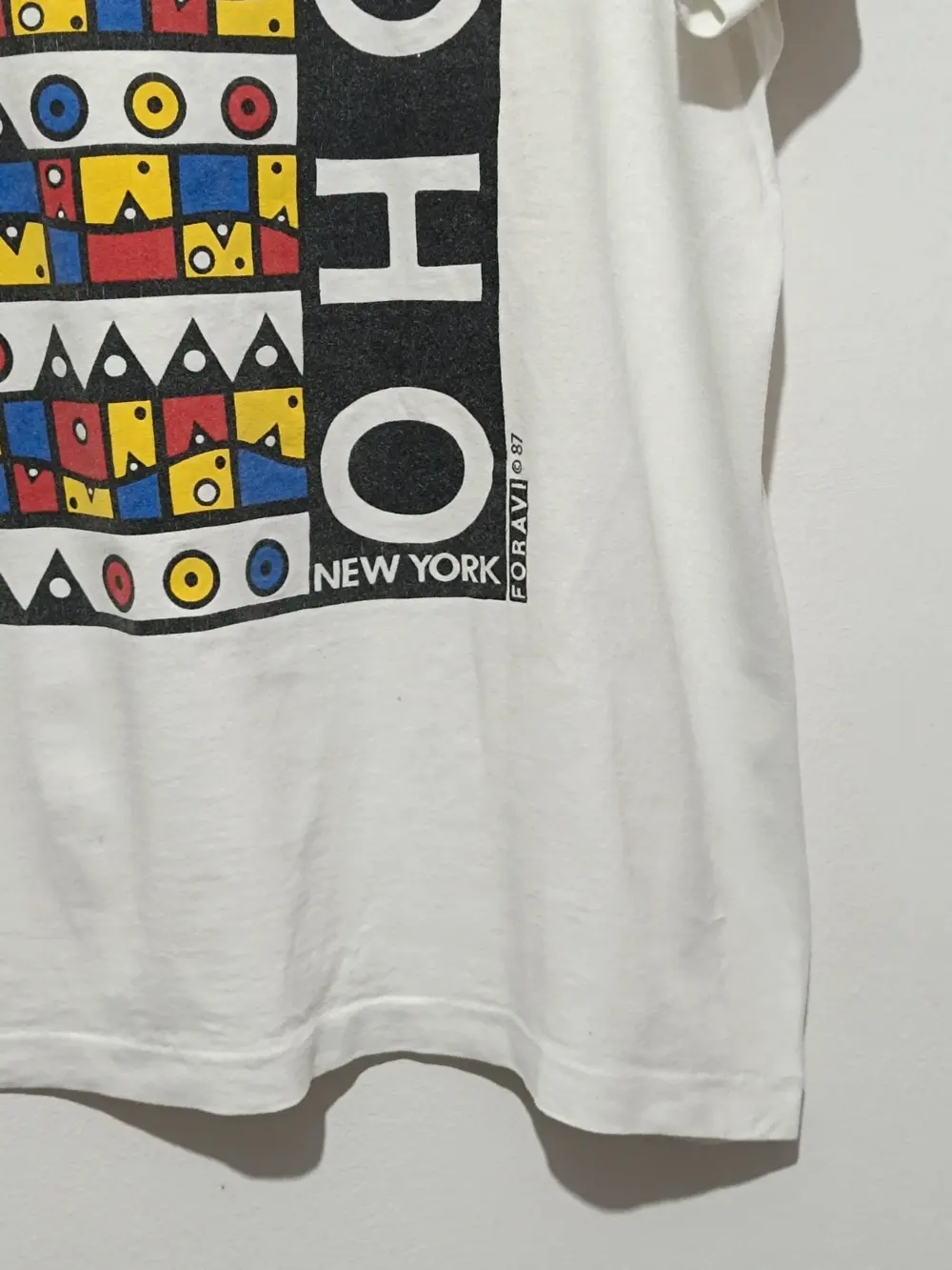 Camiseta vintage New York Soho año 1987 talla XL, foto 2