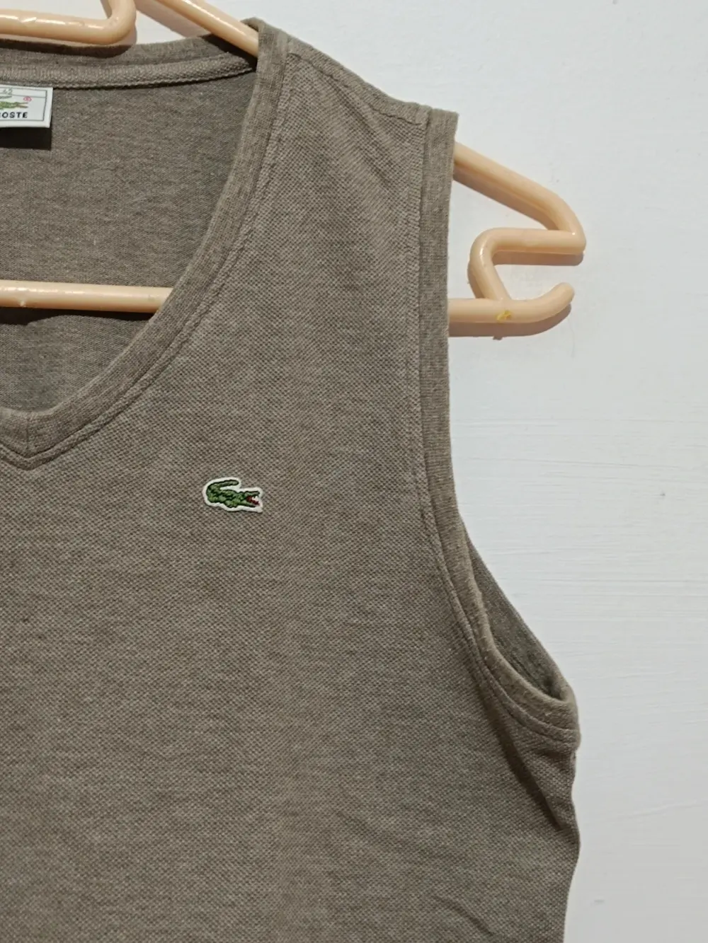 Camiseta top vintage Lacoste talla 42 ver medidas, foto 2