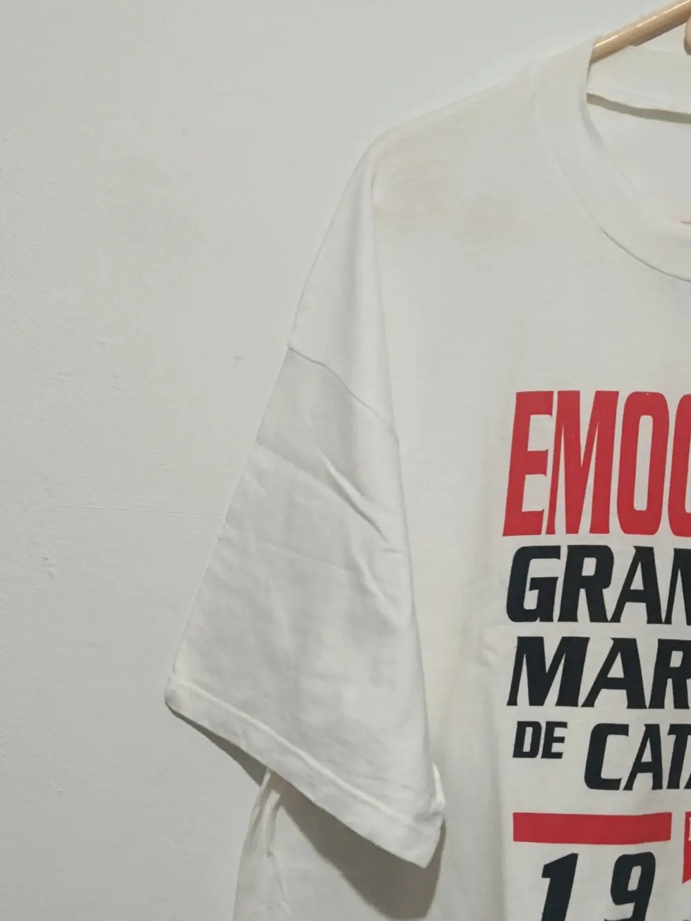 Camiseta vintage Marlboro Motociclismo Gran Premio Catalunya 1995 talla XL ver medidas, foto 4