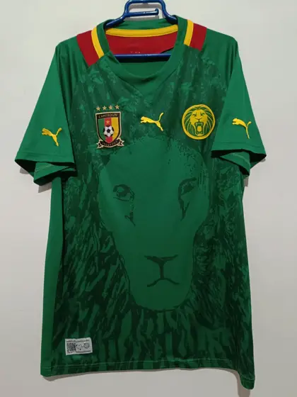 Camiseta Selección de Camerún Núm 23 Puma años 2010 talla M ver medidas