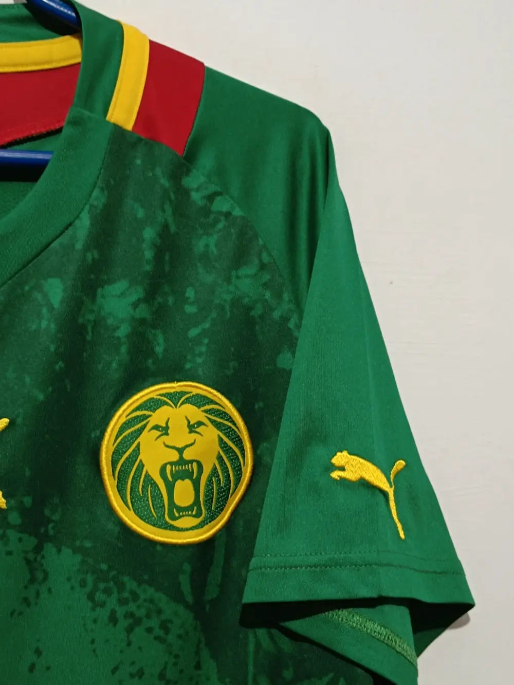 Camiseta Selección de Camerún Núm 23 Puma años 2010 talla M ver medidas, foto 4