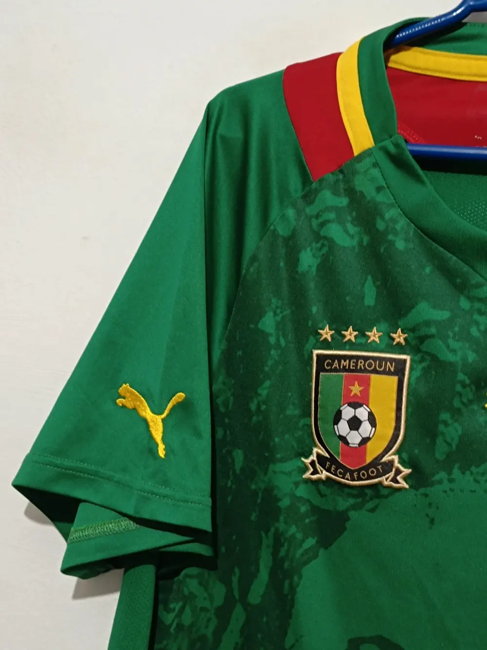 Camiseta Selección de Camerún Núm 23 Puma años 2010 talla M ver medidas, foto 5
