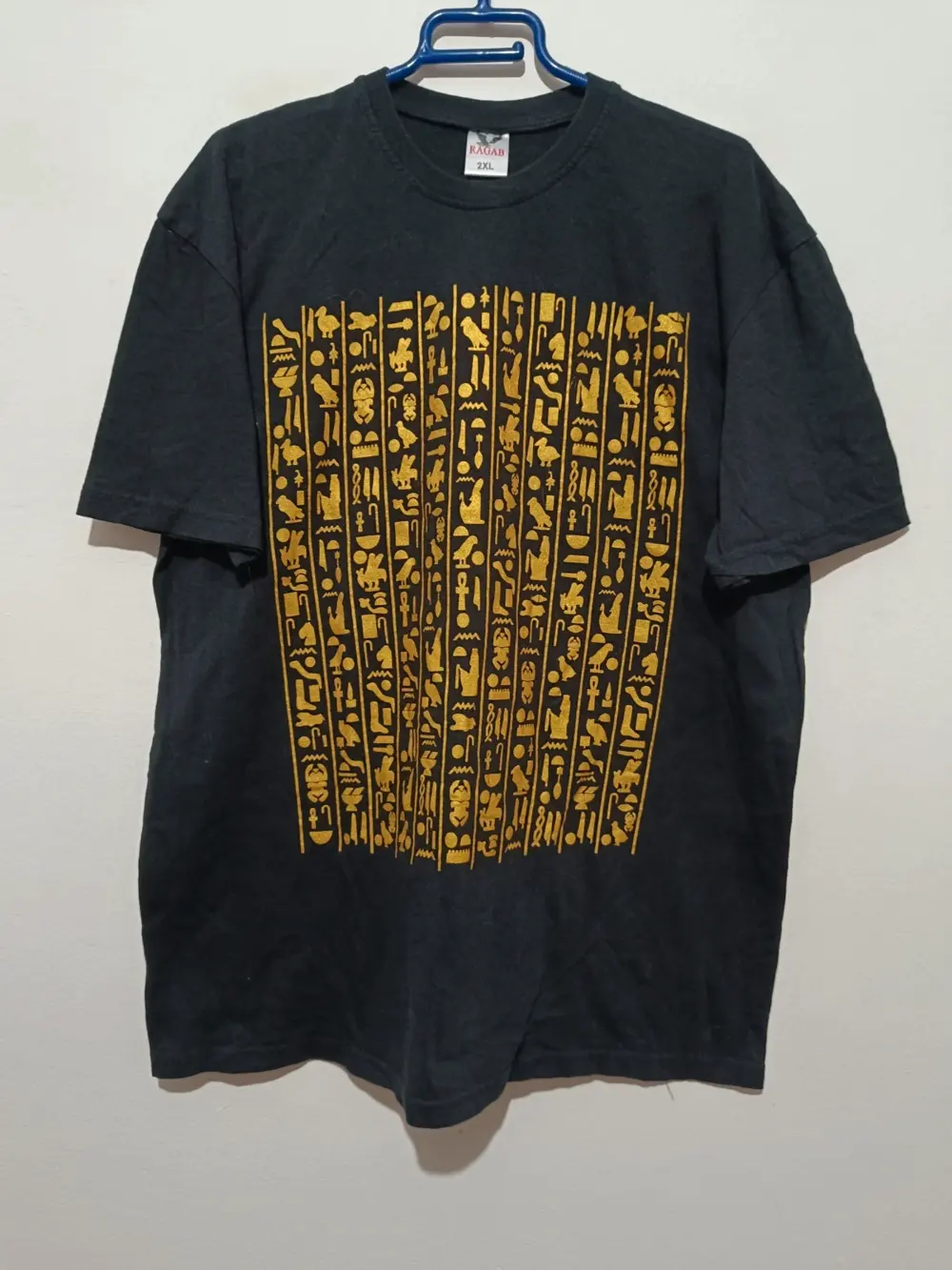 Camiseta jeroglífico egipcio Ragab Made in Egypt talla XXL sirve para XL ver medidas