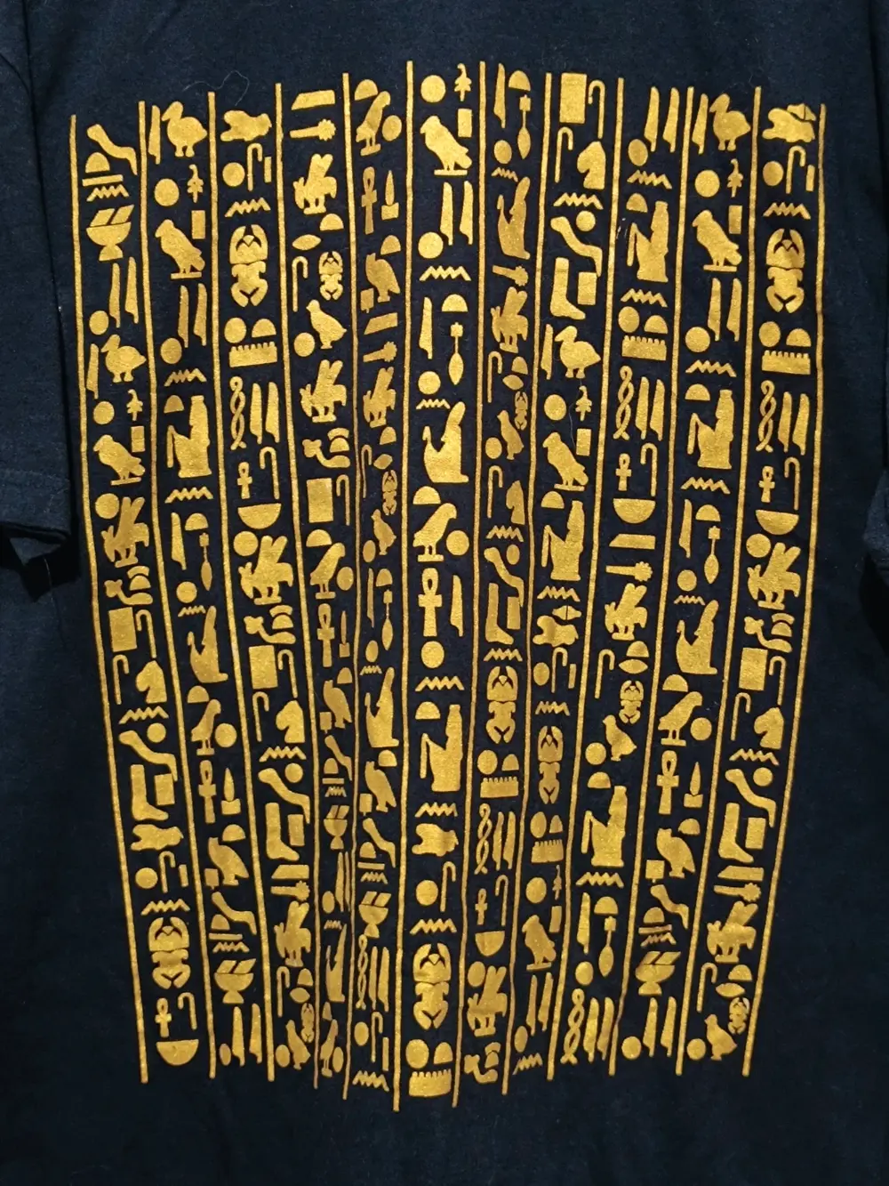 Camiseta jeroglífico egipcio Ragab Made in Egypt talla XXL sirve para XL ver medidas, foto 2