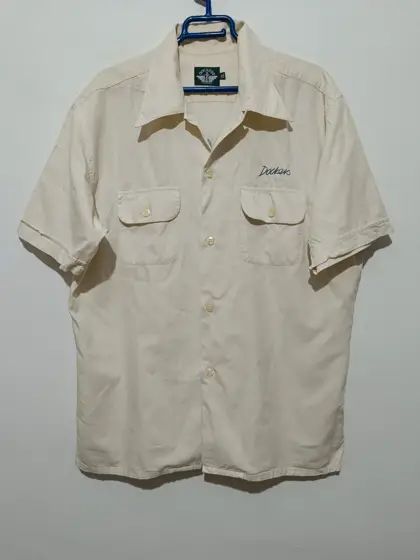 Camisa vintage Dockers San Francisco manga corta talla XL ver medidas