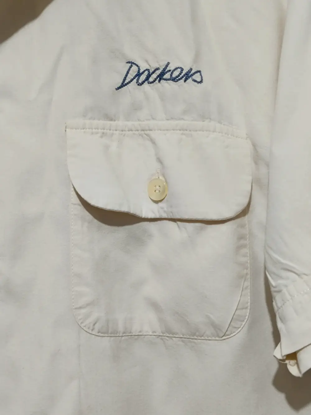 Camisa vintage Dockers San Francisco manga corta talla XL ver medidas, foto 3