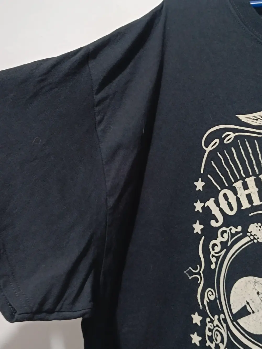 Camiseta vintage Johnny Cash American Rebel Gildan talla 3XL, foto 5