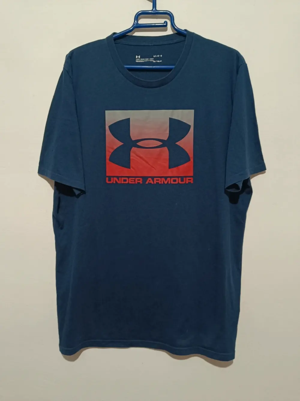 Camiseta manga corta Under Armour logo talla L