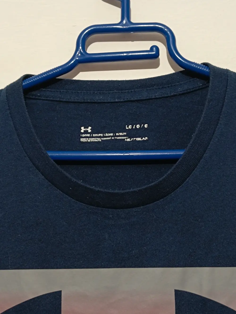 Camiseta manga corta Under Armour logo talla L, foto 2