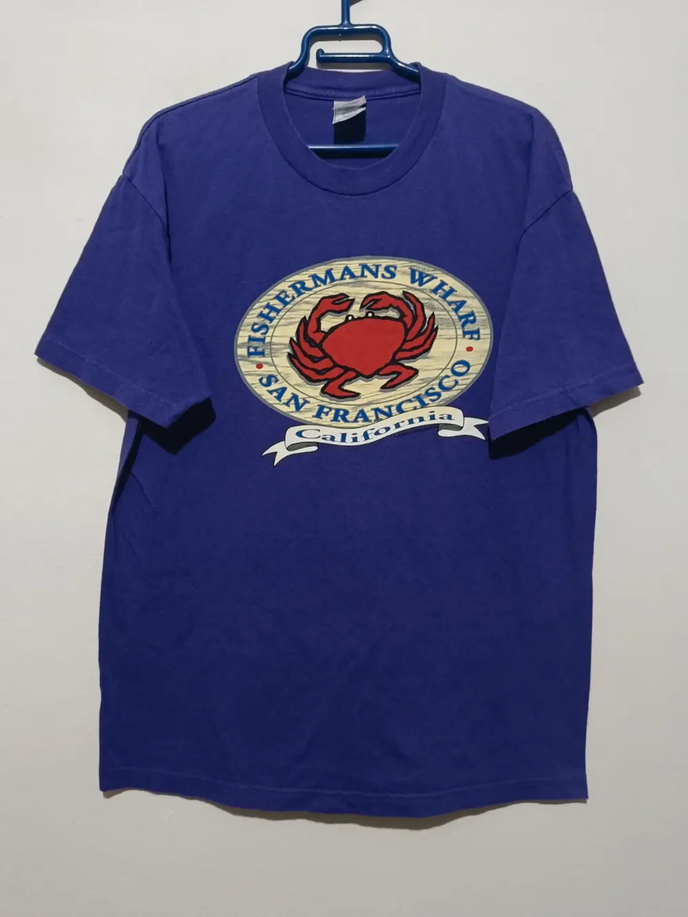 Camiseta vintage Cangrejo Fishermans Warf San Francisco talla L