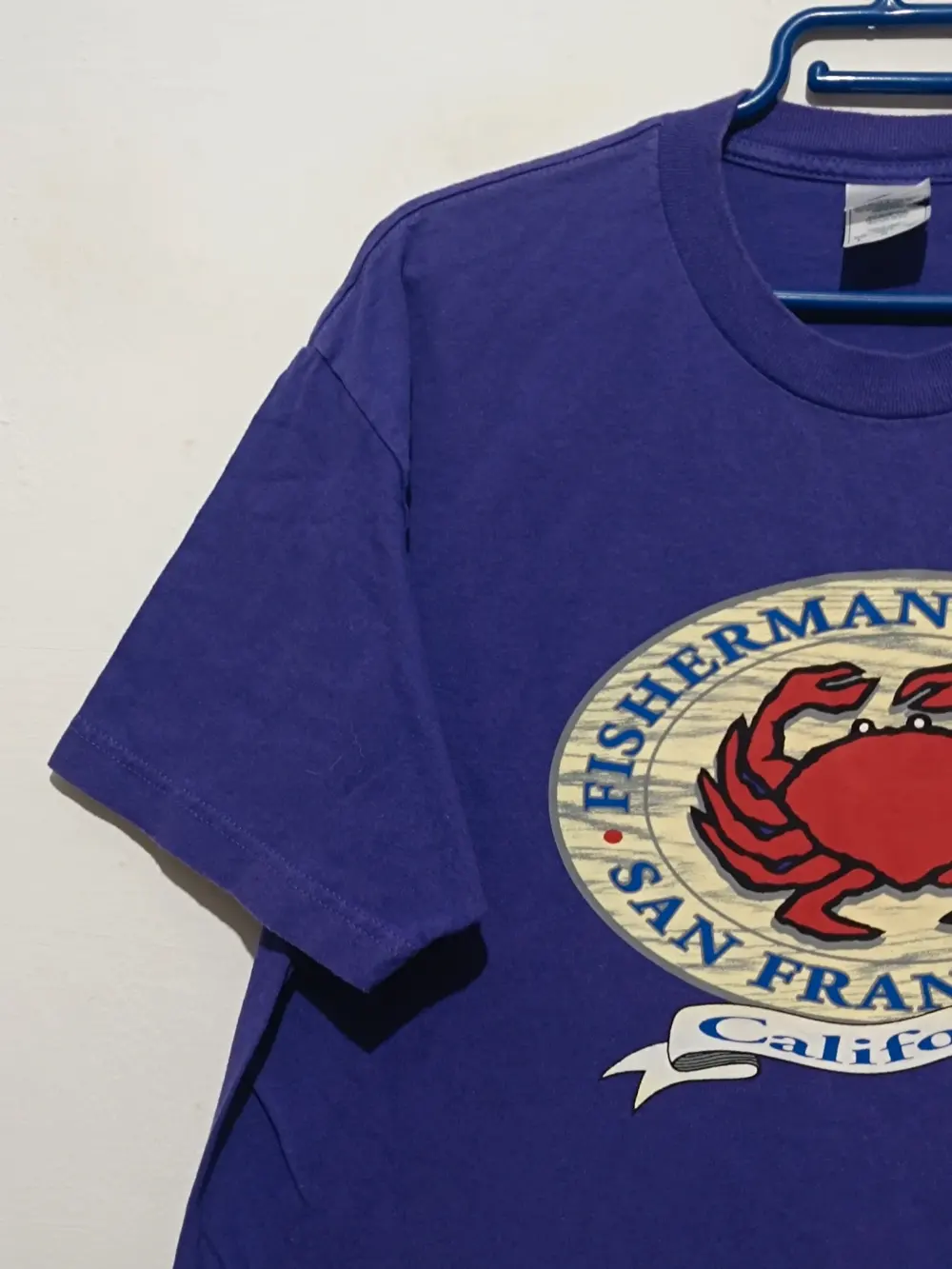 Camiseta vintage Cangrejo Fishermans Warf San Francisco talla L, foto 4