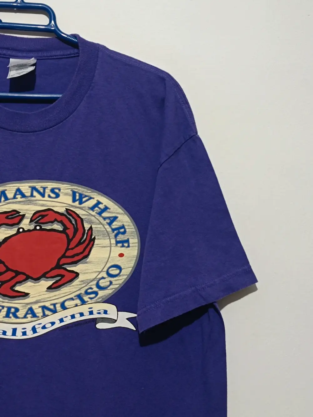 Camiseta vintage Cangrejo Fishermans Warf San Francisco talla L, foto 5