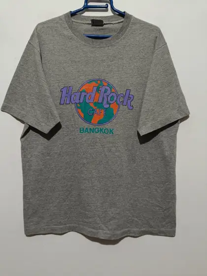 Camiseta vintage Hard Rock Cafe Bangkok años 90 talla XL ver medidas