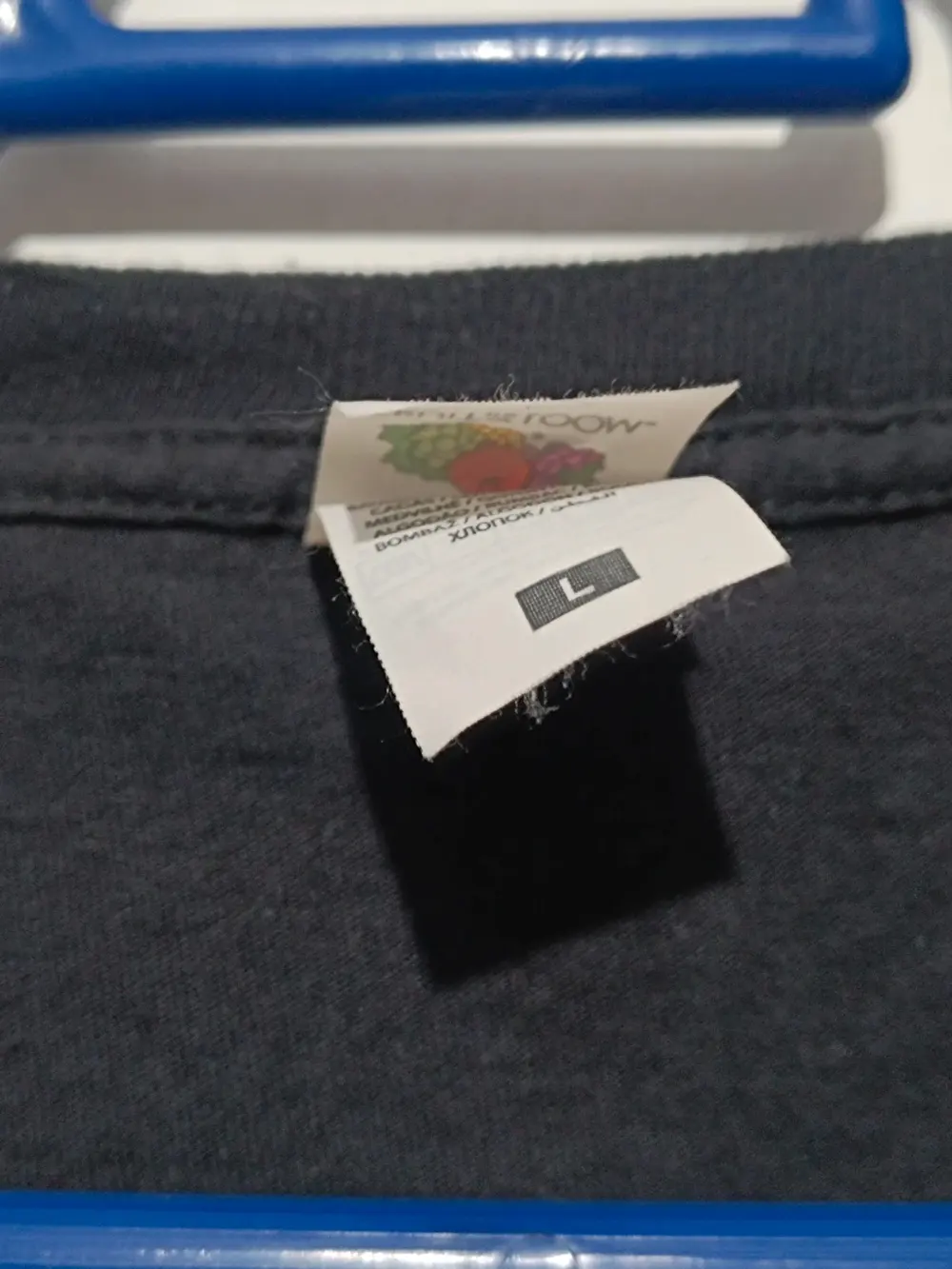 Camiseta vintage Halloween Pumpkin Night talla L Fruit of the loom, foto 4