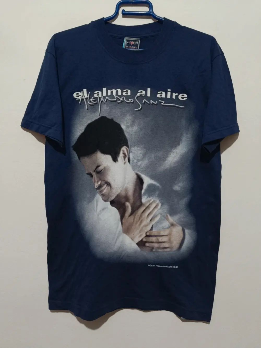 Camiseta vintage Alejandro On stage talla S Original!
