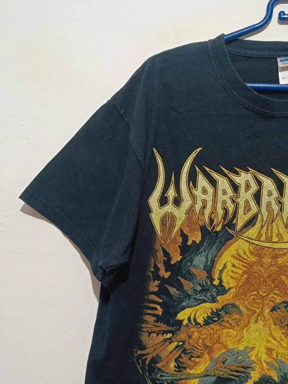 Camiseta vintage Warbringer Worlds Torn Asunder Gildan Original! Talla M, foto 3