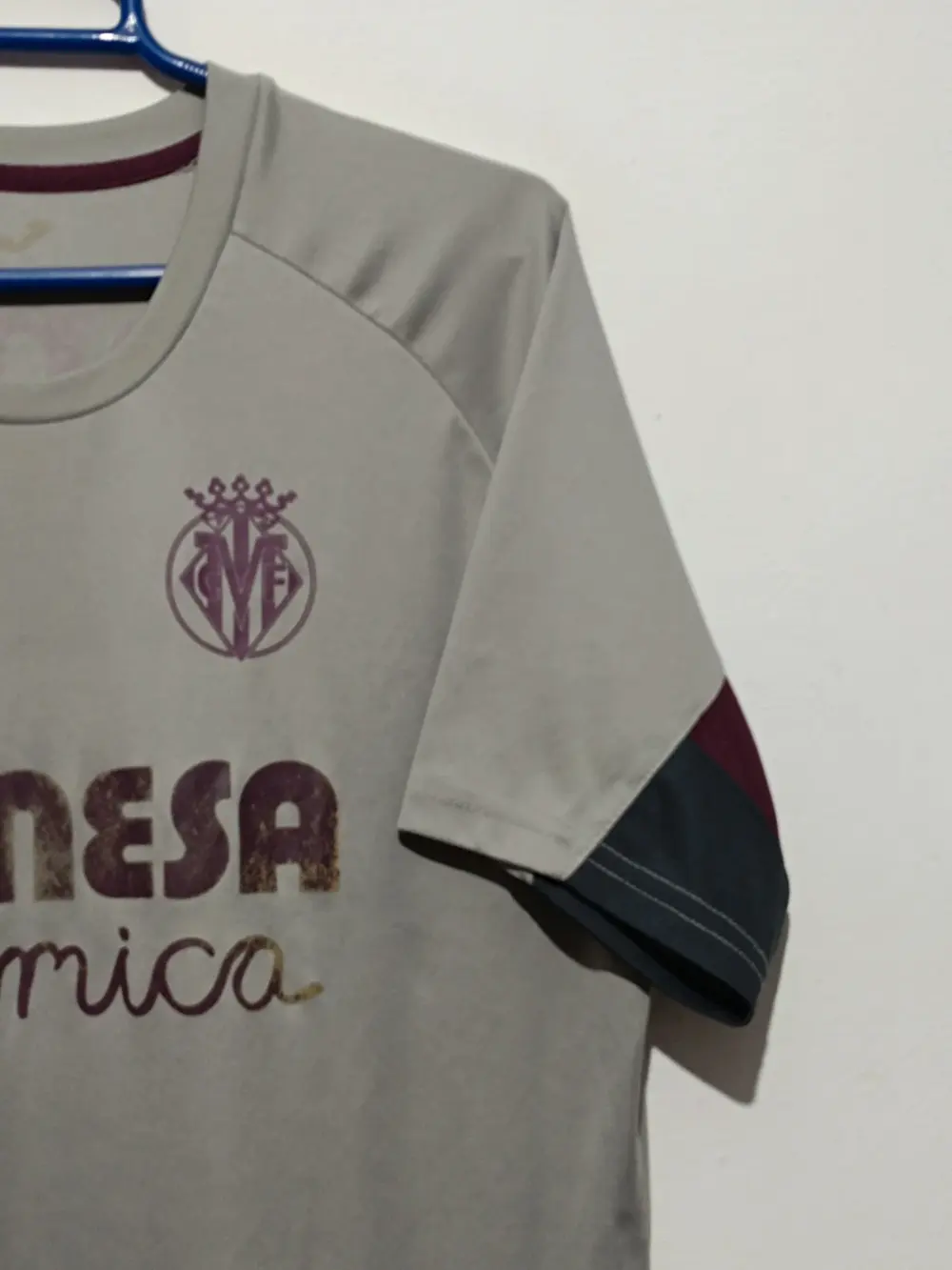 Camiseta Villarreal CF joma talla M, foto 3