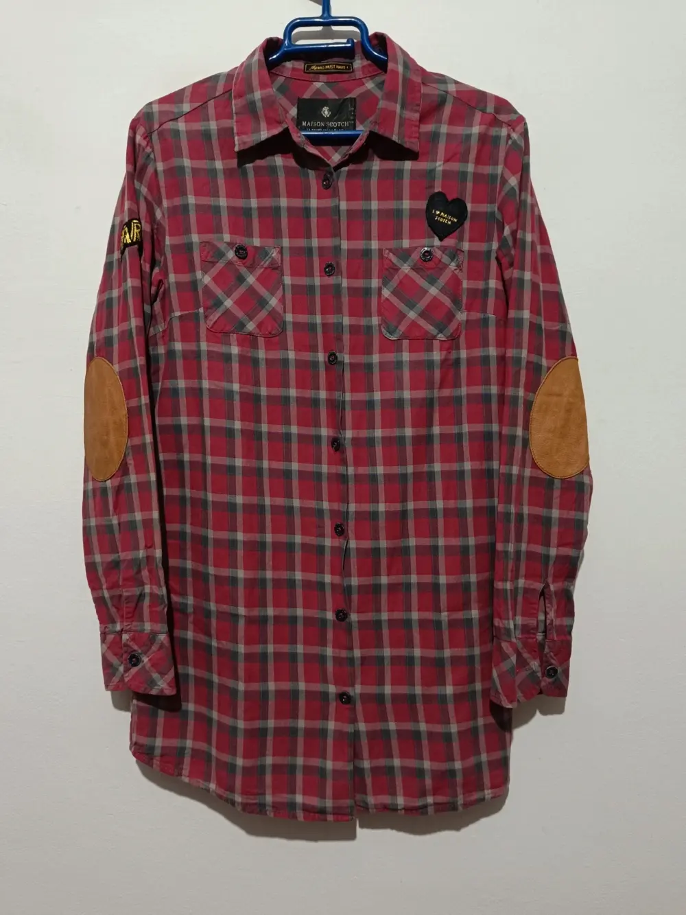 Camisa a cuadros mujer Maison Scotch talla 1 ver medidas