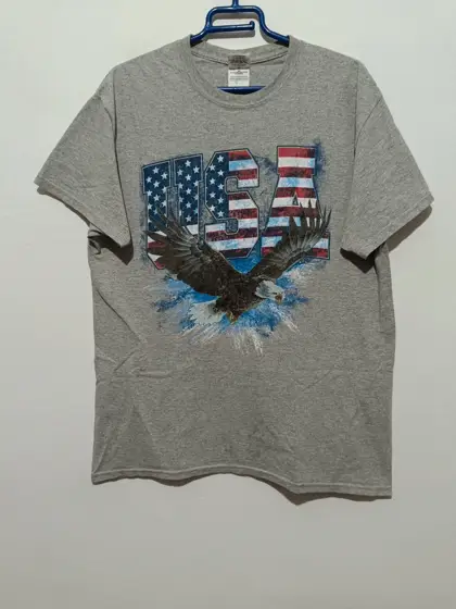 Camiseta vintage USA American Eagle talla M Gildan